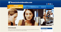 Desktop Screenshot of financieelwelzijnonline.com